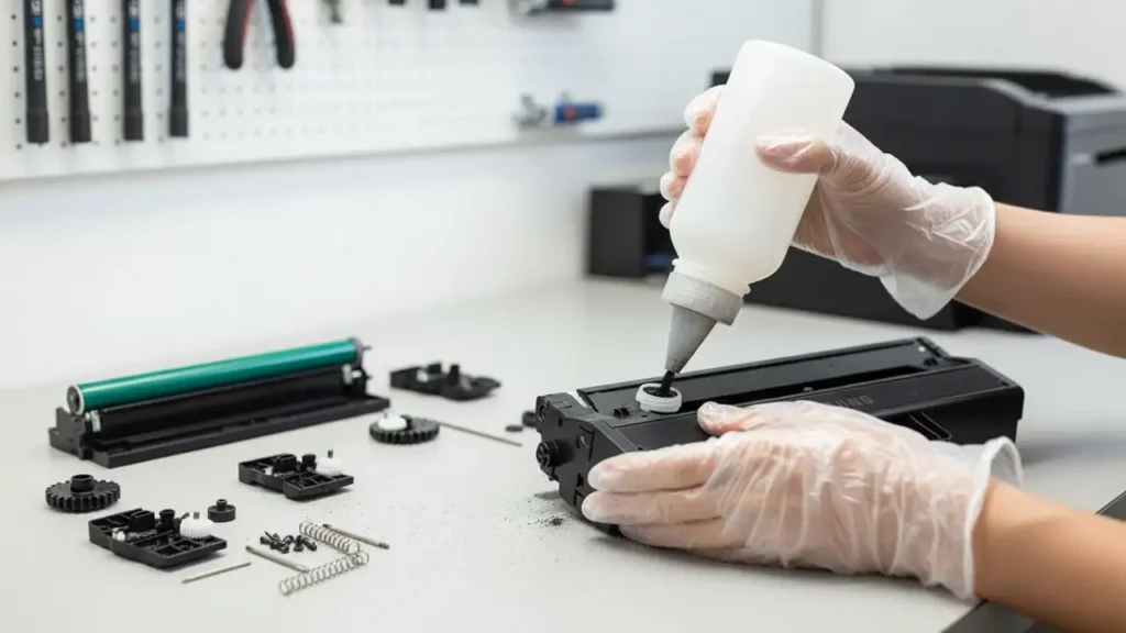 How to refill toner mlt-D115L — step-by-step refill & chip guide