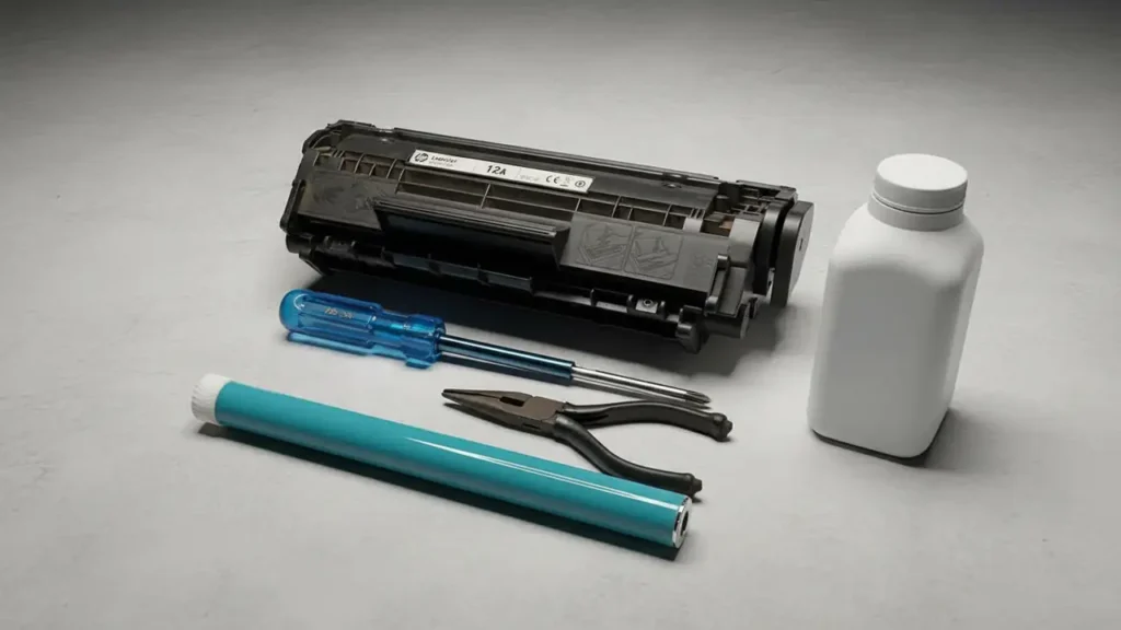 How to refill toner cartridge hp 12a — complete step-by-step guide (Q2612A)