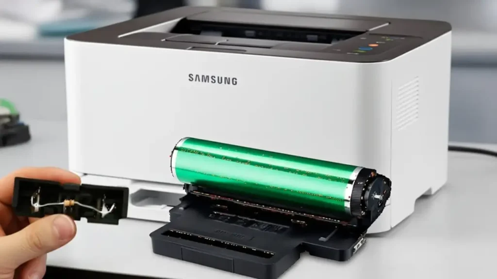 Samsung CLP-365w Drum Unit Reset — step-by-step guide (CLT-R406)