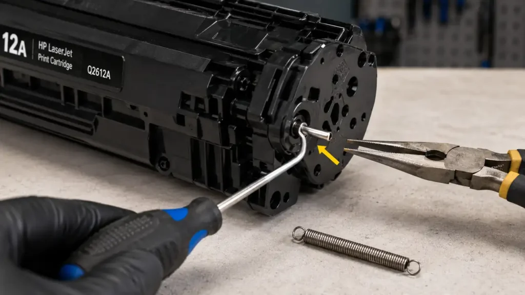 How to refill toner cartridge hp 12a 5 Proven Pin Steps