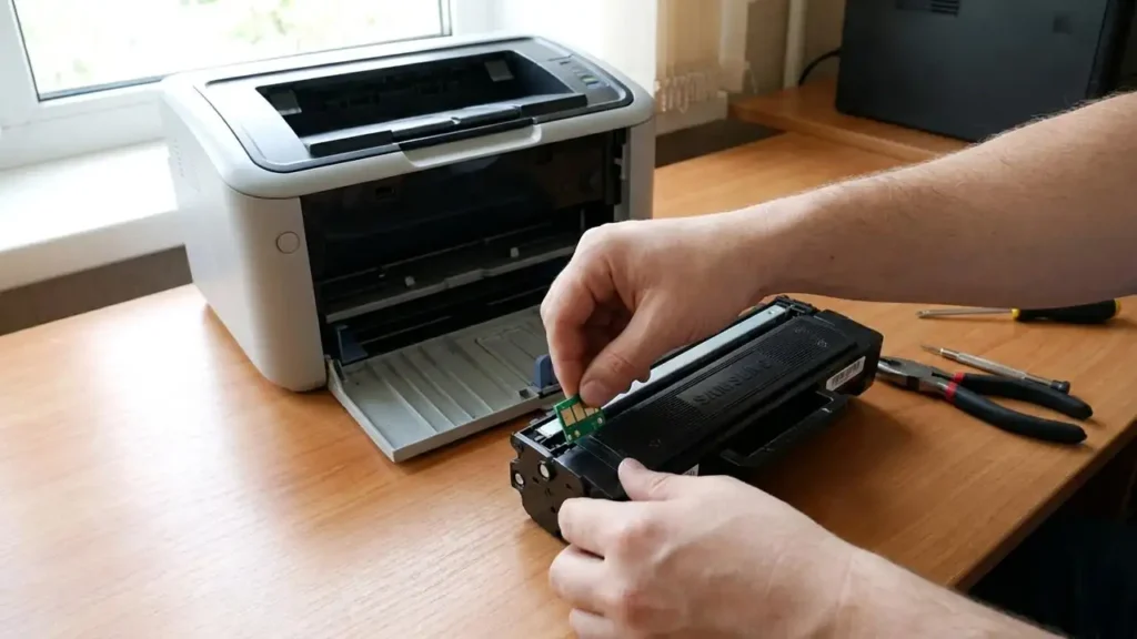 Reset Samsung ML-1660ML-1665 Printer Safely
