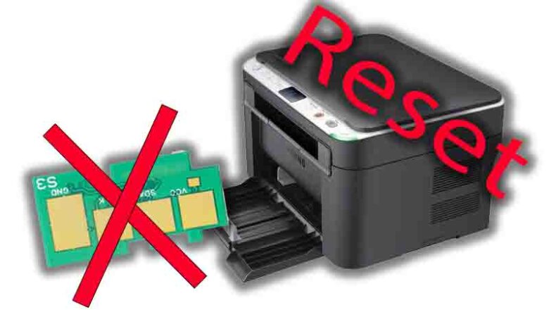 Reset counter Samsung scx-3200 Printer