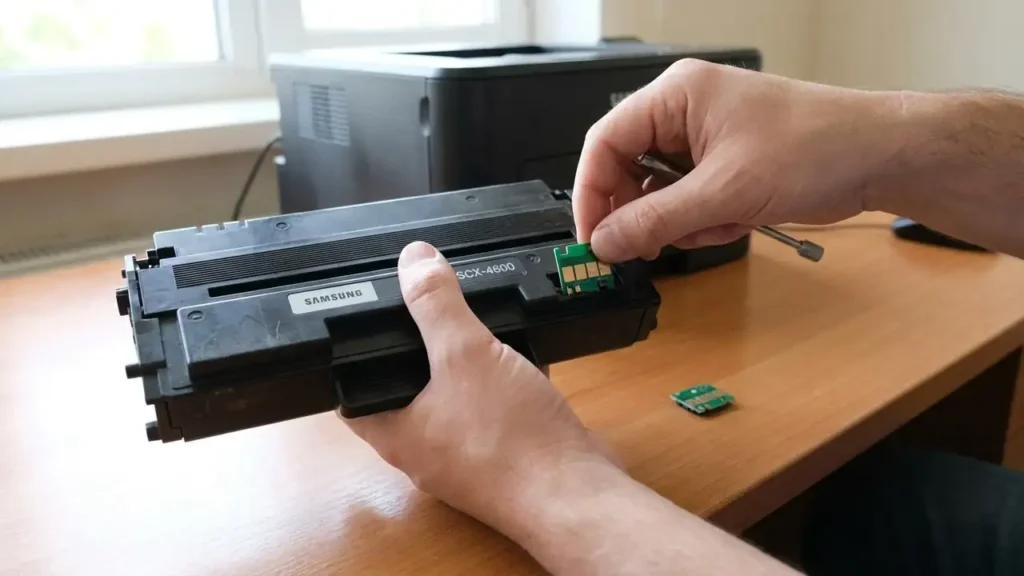 Reset counter Samsung scx-4600 — safe guide