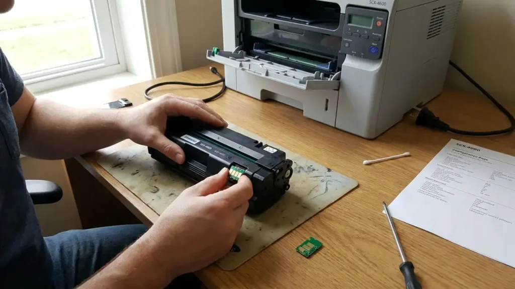 Reset counter Samsung scx-4600 — safe guide