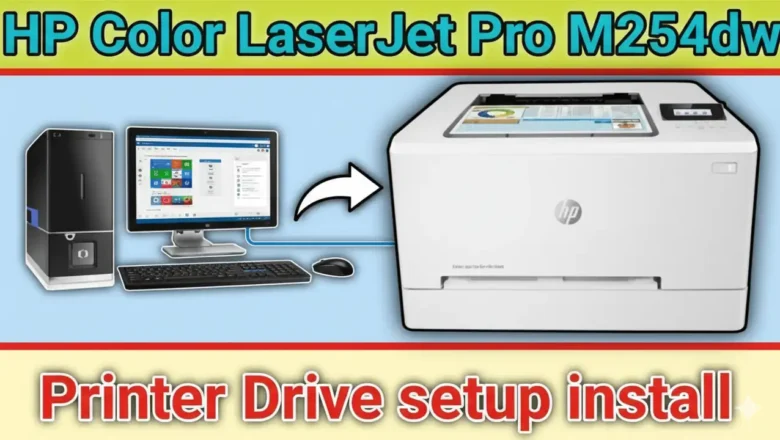 hp color laserjet pro m254nw driver: Download & Install (Windows/Mac)