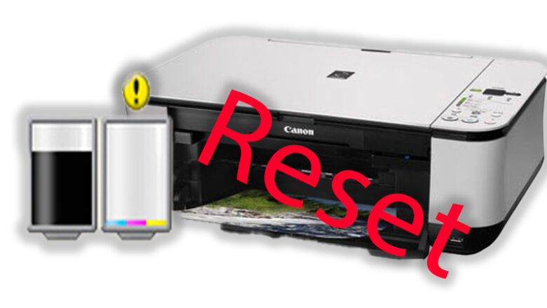 Canon MP250 – Reset Ink Levels on the Cartridges