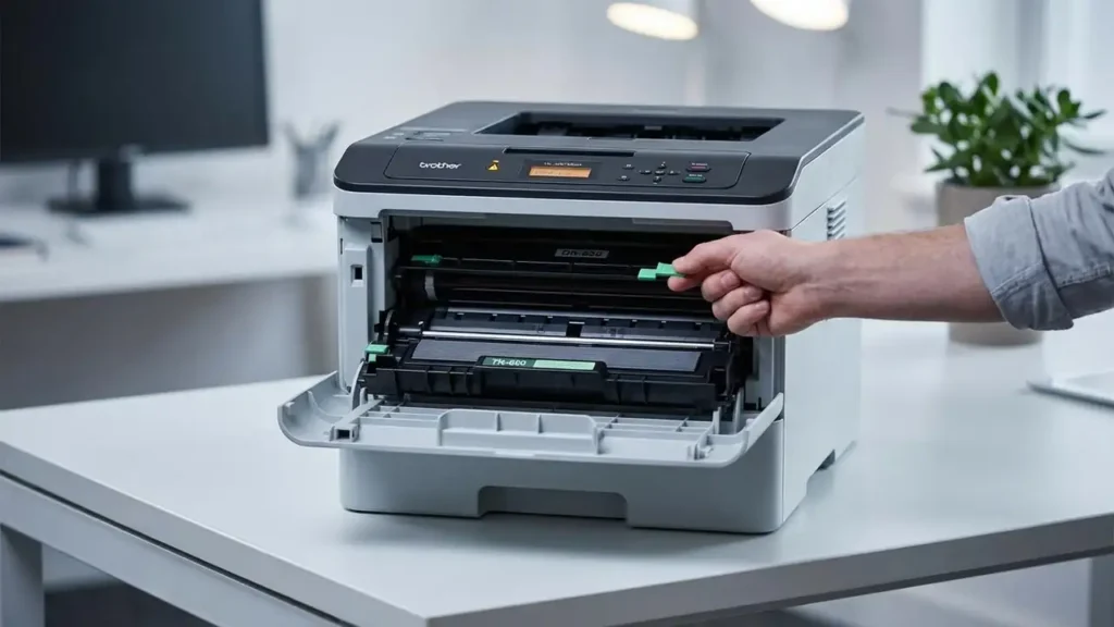 how to reset brother tn650: Clear “Toner Low” and Keep Printing