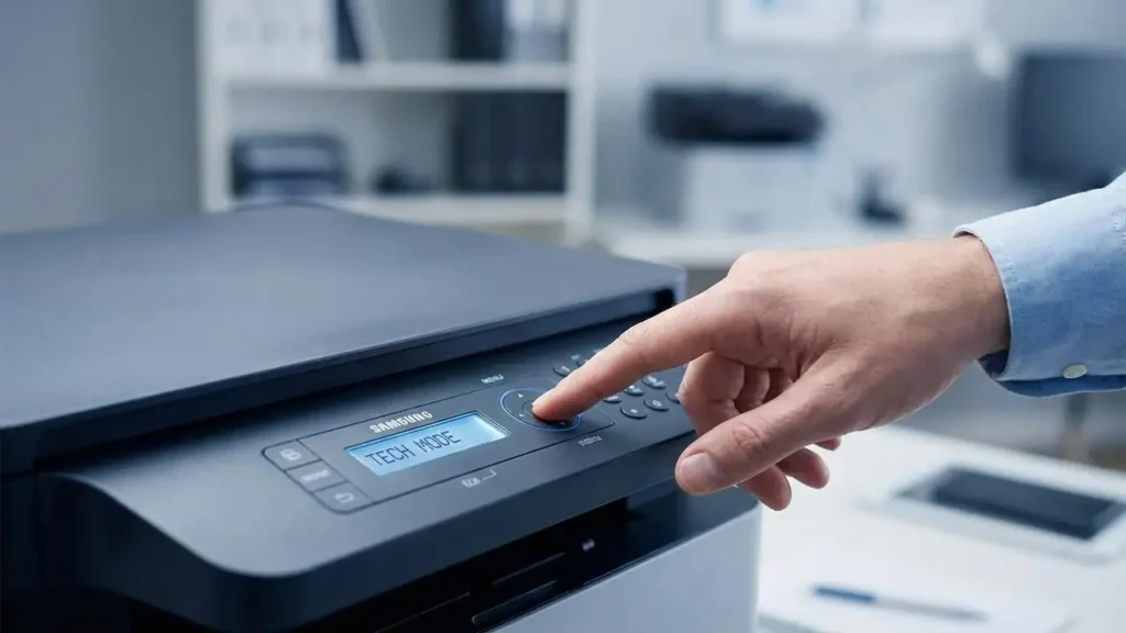 samsung printer tech mode: Hidden Service Codes, Reports & Firmware Check