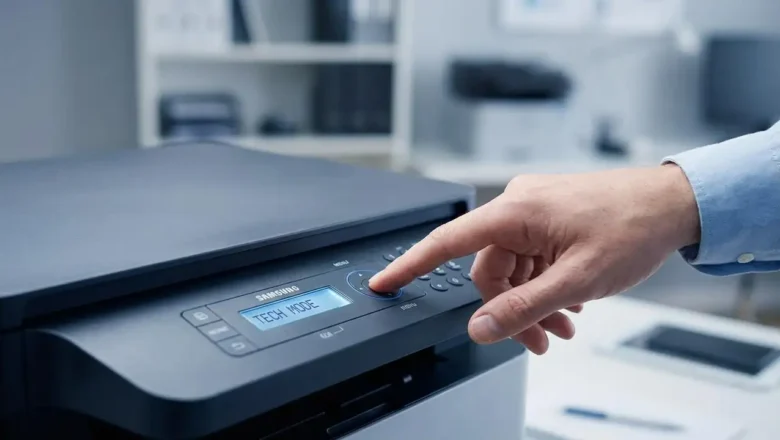 samsung printer tech mode: Hidden Service Codes, Reports & Firmware Check