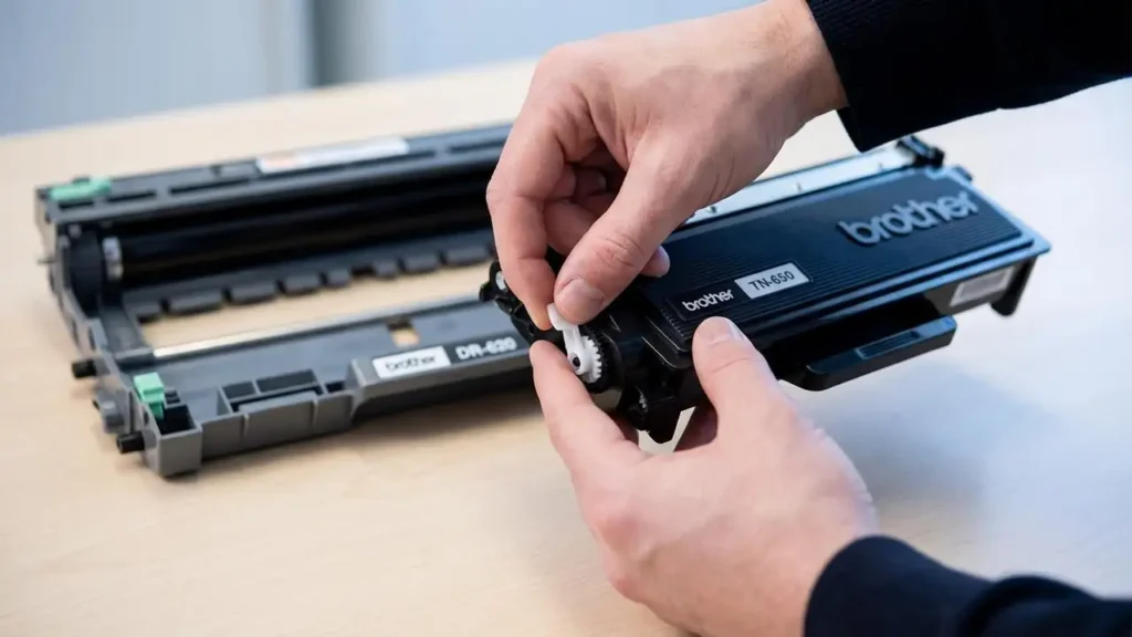 how to reset brother tn650: Clear “Toner Low” and Keep Printing