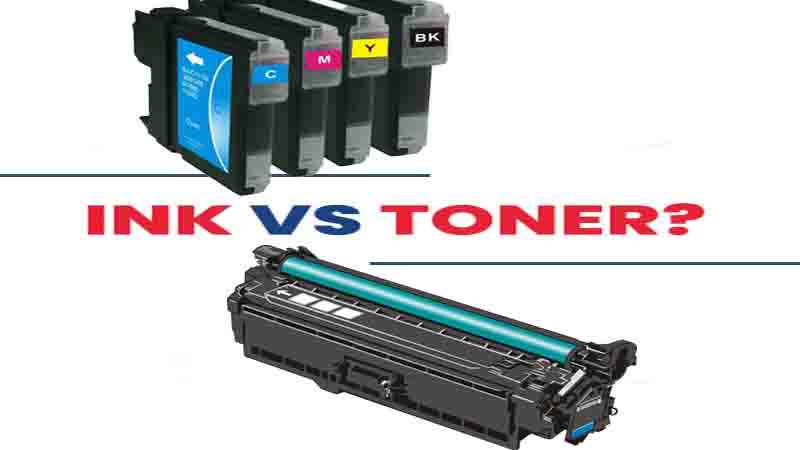 Toner Laser vs. Ink Cartridge