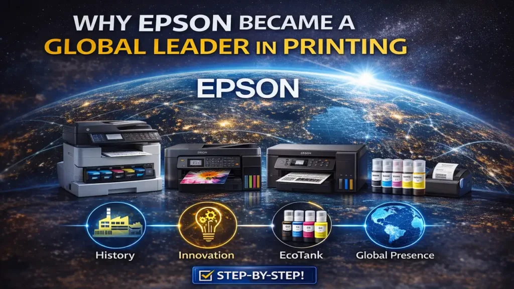 Epson Printer Company History, Growth, and Success