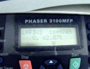 Xerox Phaser 3100 mfp Printer: Reset and Unlimited Chip