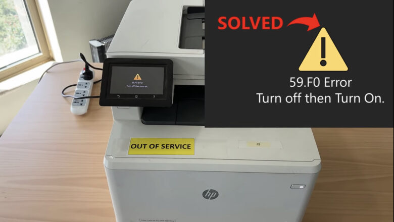 Resolving Error 59.F0 on HP LaserJet Printers