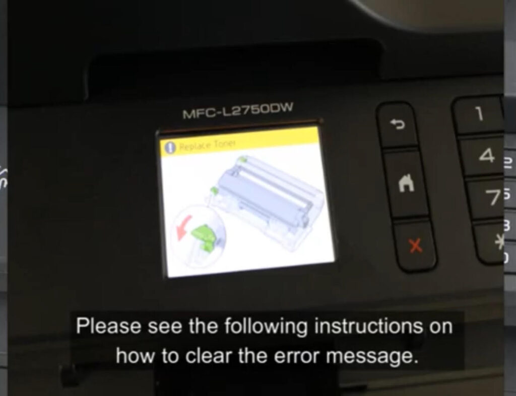 How to Clear the "Cartridge Error" on Your Printer Brother