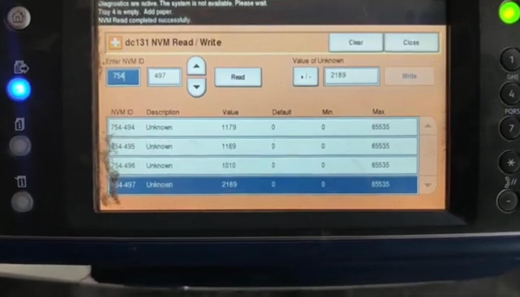 How to Reset a XEROX 7545/7845 A Comprehensive Step-by-Step