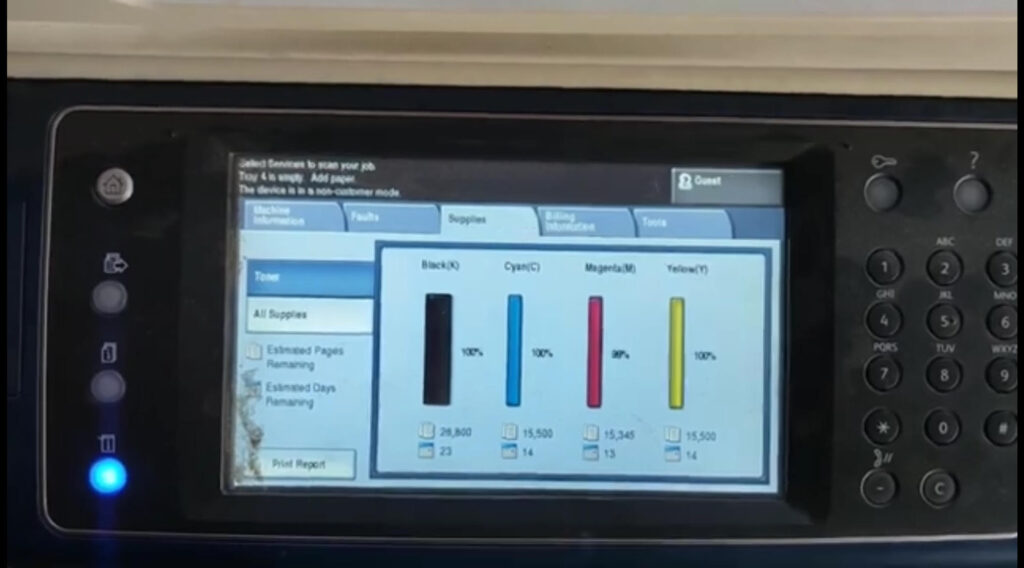 How to Reset a XEROX 7545/7845 A Comprehensive Step-by-Step