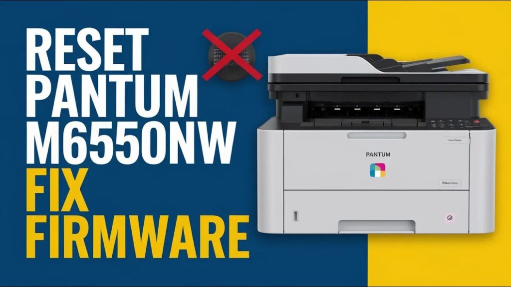 How to Reset Pantum Printer Chip for Unlimited Toner | Pantum