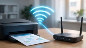 Network Configuration For Wireless Printer Setup photo