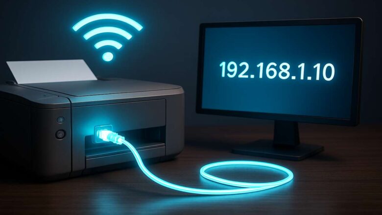 Add printer by IP address — the reliable setup method