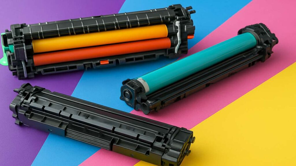 printer ghosting fix — low-temp fuser & toner charge