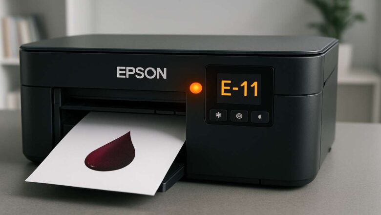 epson ink pad end of life — e-11/e-12 reset & pad care