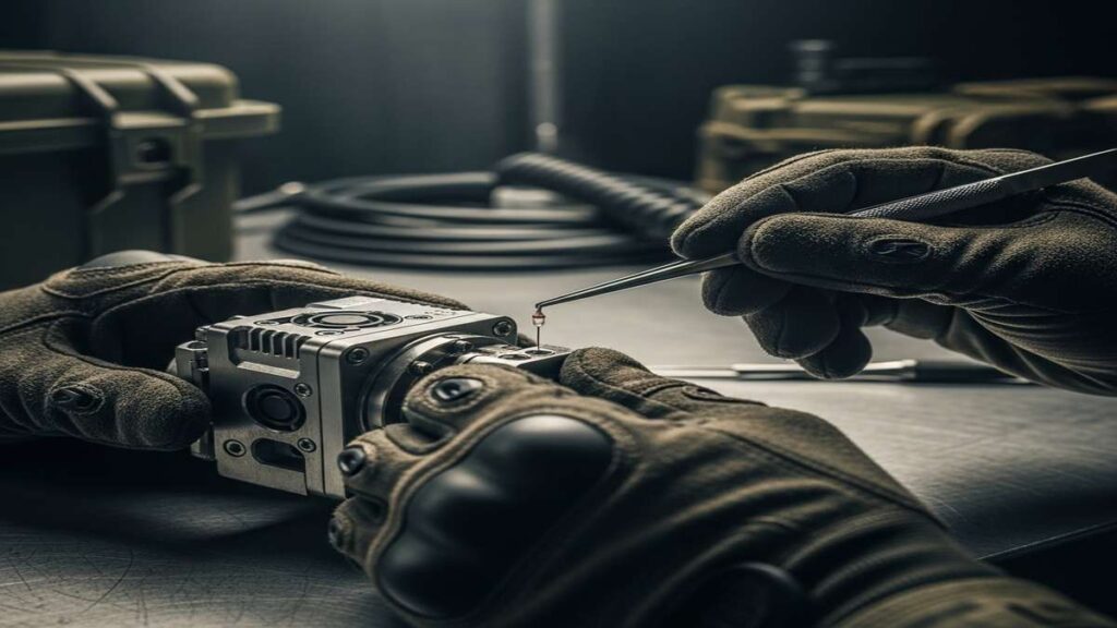 military 3d printer battlefield repairs — faster service