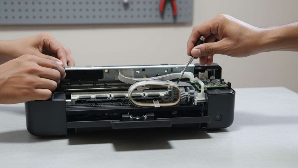 epson 0x9a fix — carriage jam encoder cleaner
