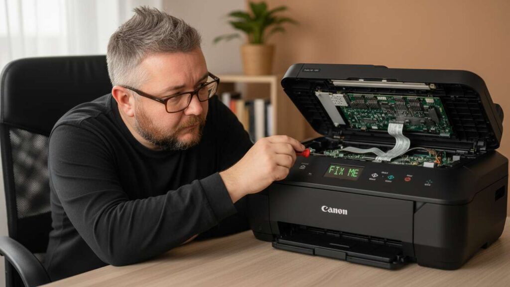 canon 6a80 error fix — purge unit clean reset