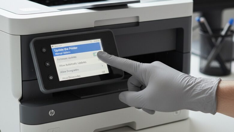 Disable automatic firmware updates hp m404 m428 (CF259A)