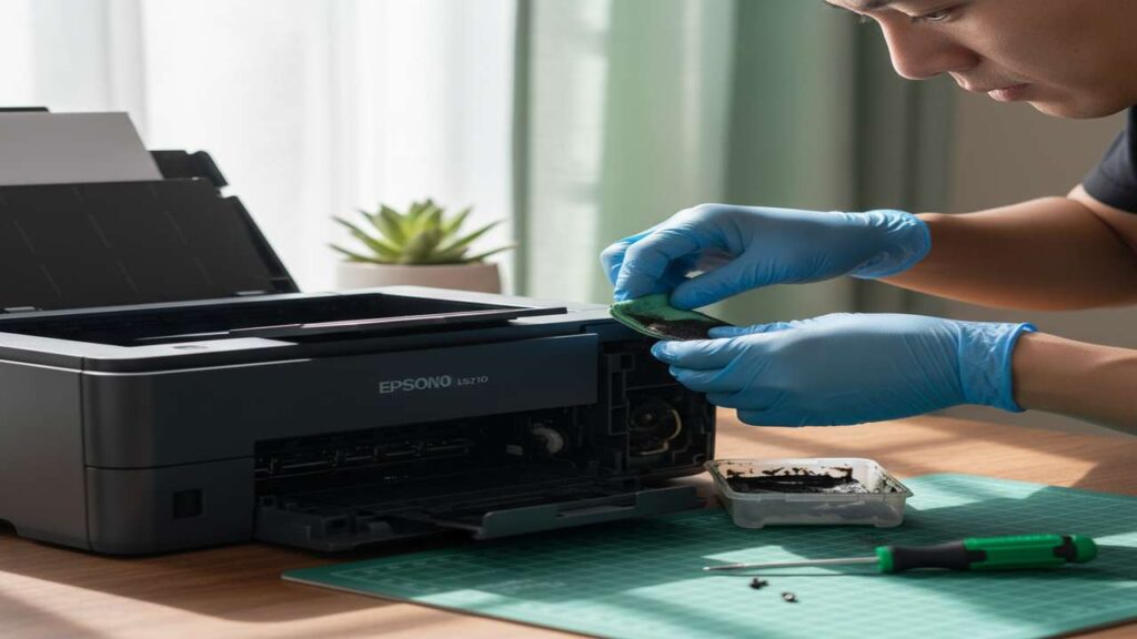 epson l3210 ink pad replacement guide — safe steps