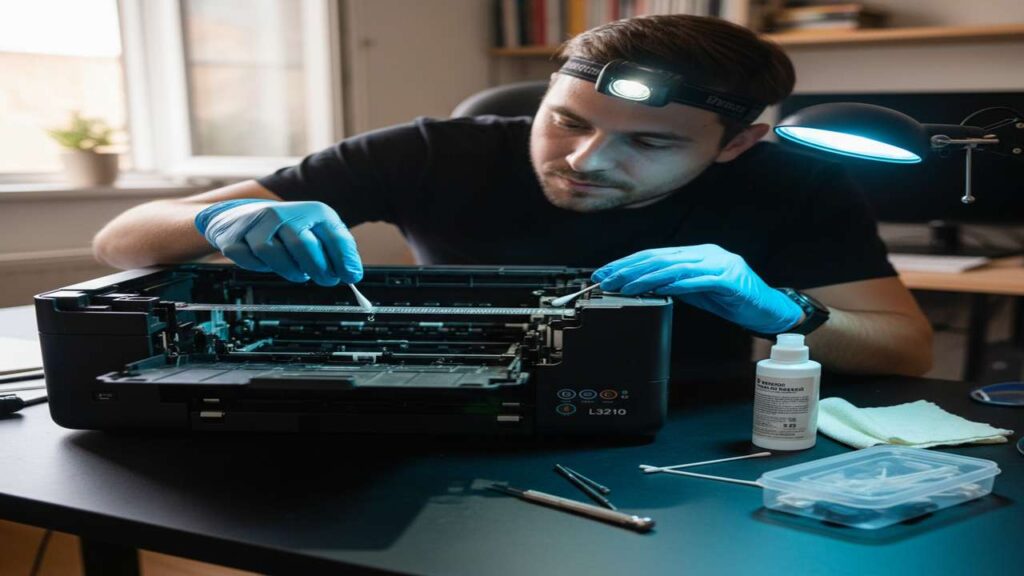 epson l3210 031006 error fix — carriage & encoder
