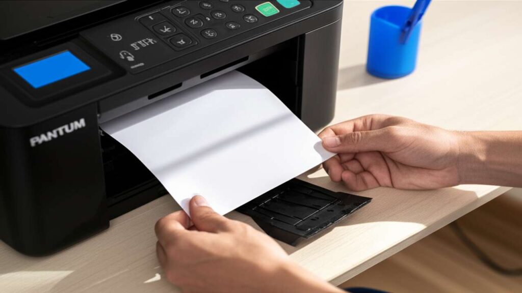 pantum e0-02 paper jam fix — path check
