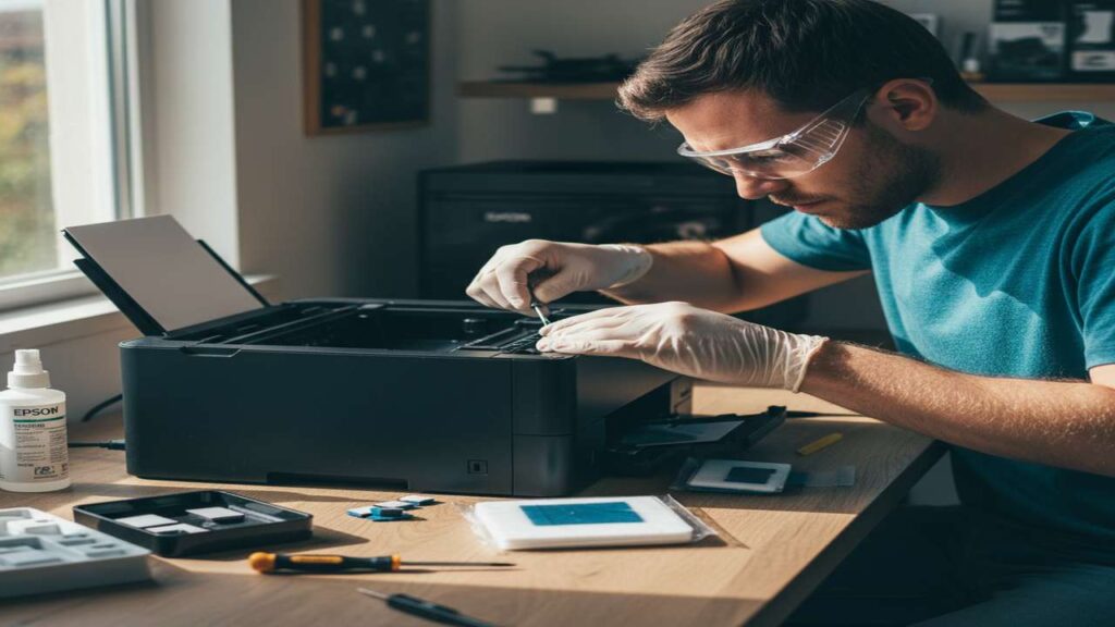 epson l3210 ink pad replacement guide — safe steps