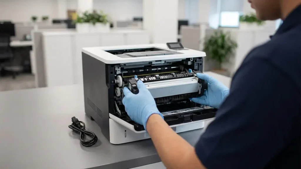 Replace Maintenance Kit HP LaserJet Guide