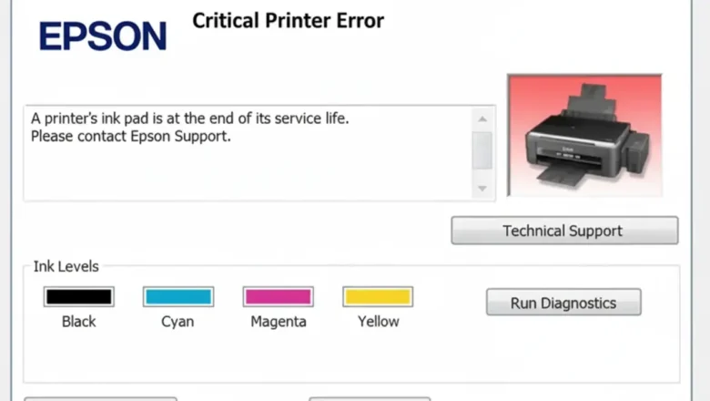 Epson L3210 End of Service Life Reset Guide