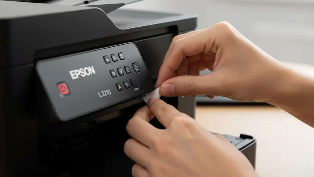 Epson L3210 Red Light Blinking Fix Guide