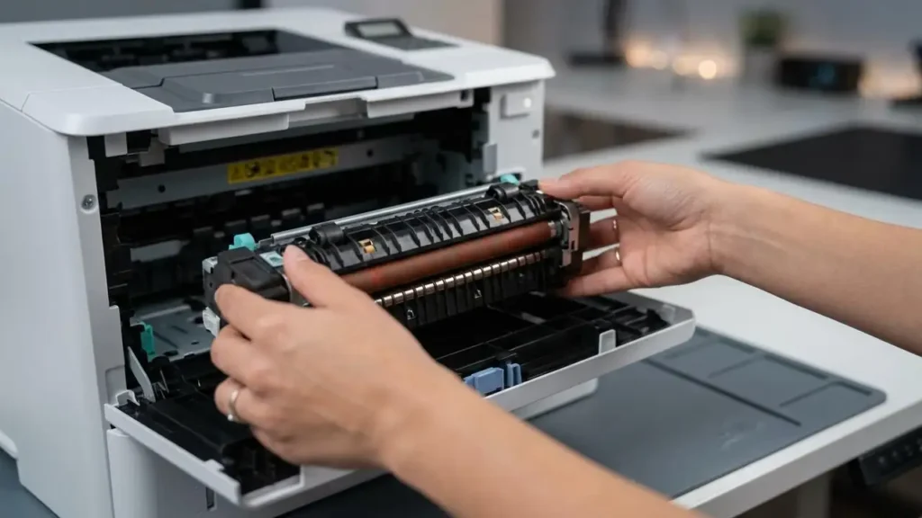 Replace Maintenance Kit HP LaserJet Guide