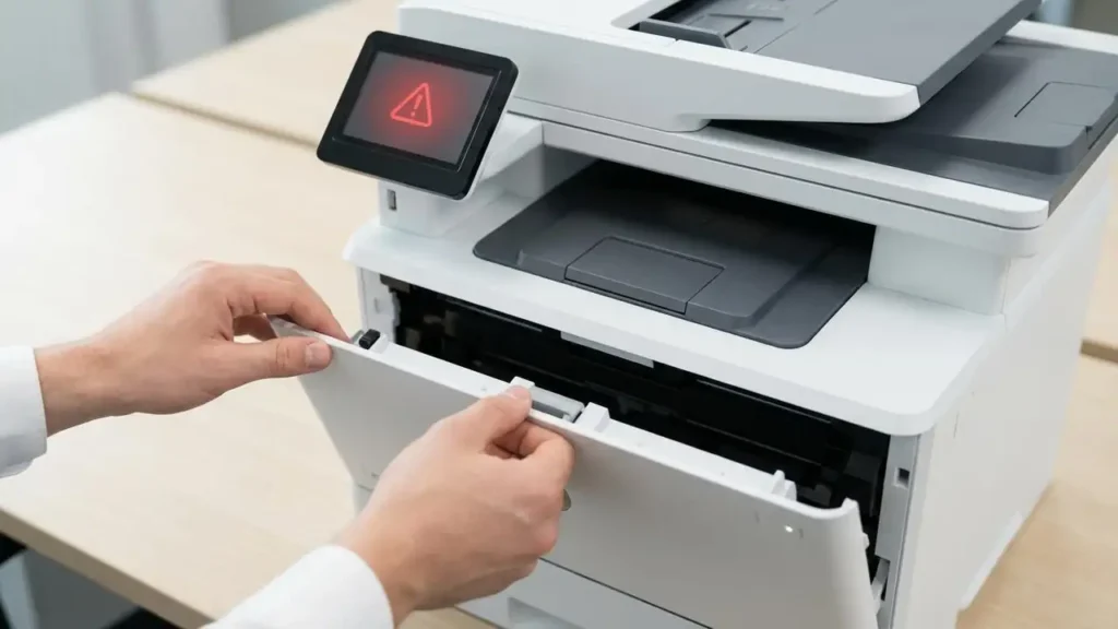 Replace Waste Toner Box Error Fix Guide