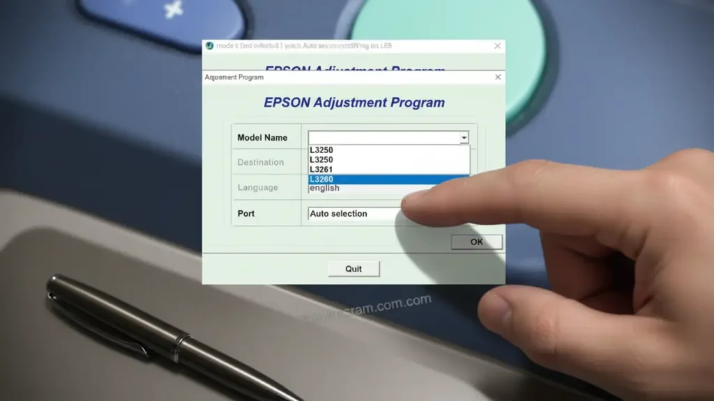 Epson L3210 End of Service Life Reset Guide