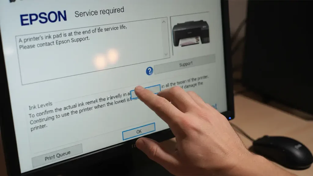 Epson L3210 Resetter: Fix Ink Pad Errors Safely