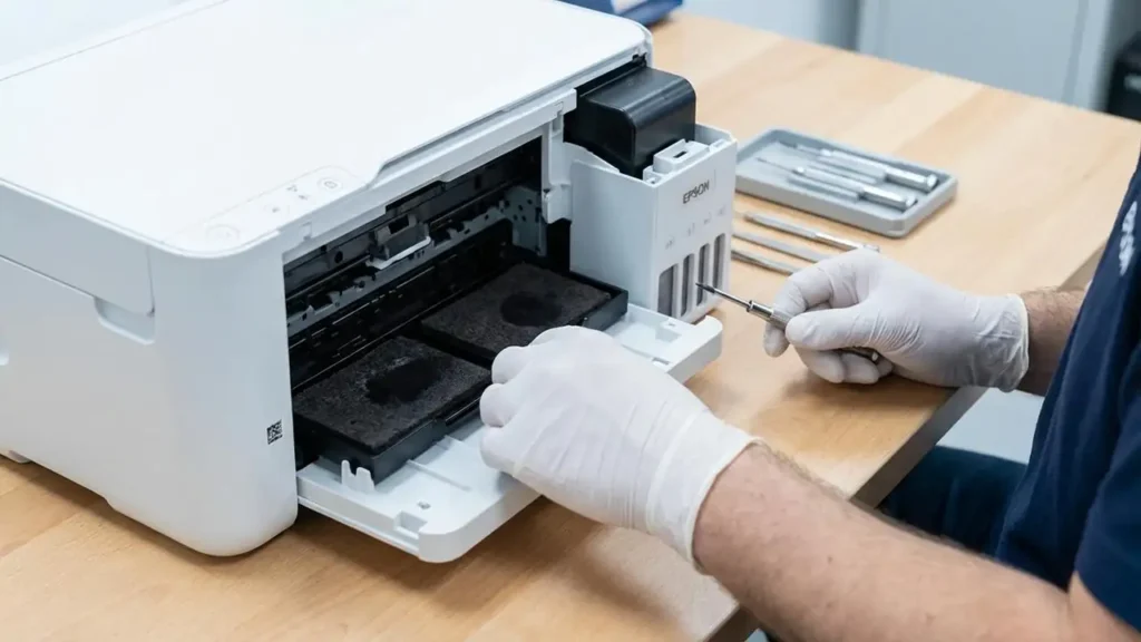 Epson L3210 “Ink Pad is at the End of Its Service Life” — Meaning & Safe Fix Options