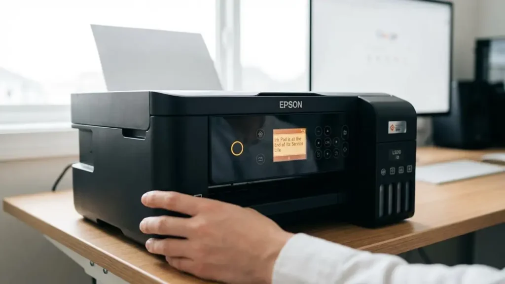 Epson L3210 “Ink Pad is at the End of Its Service Life” — Meaning & Safe Fix Options