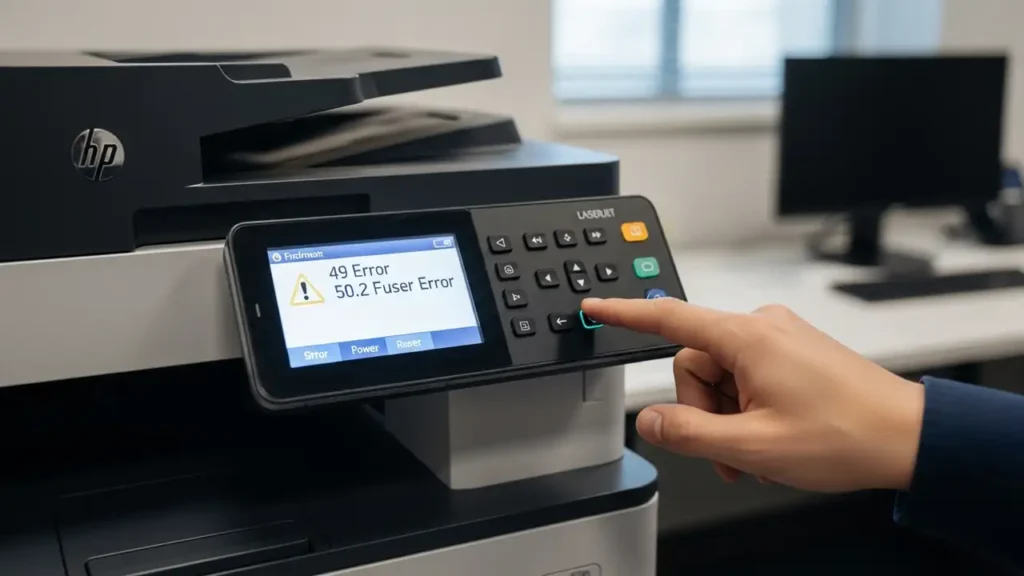 HP LaserJet 49 error fix: Resolve 49.x and 50.2 Fuser Errors