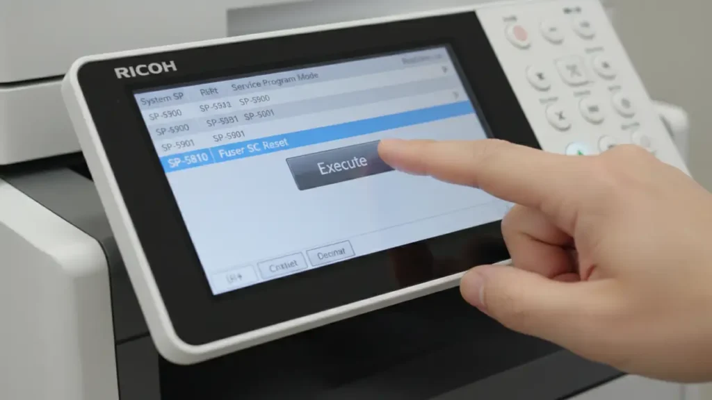 Ricoh SC 552 Error: Quick Reset & Fix Guide