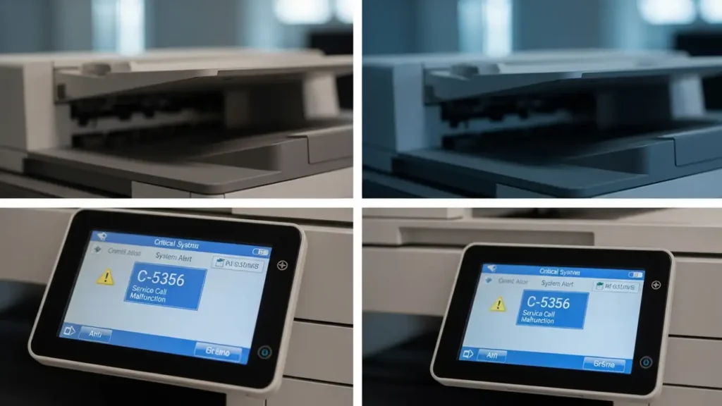 Fix Konica Minolta C5356 Error on Bizhub Printers