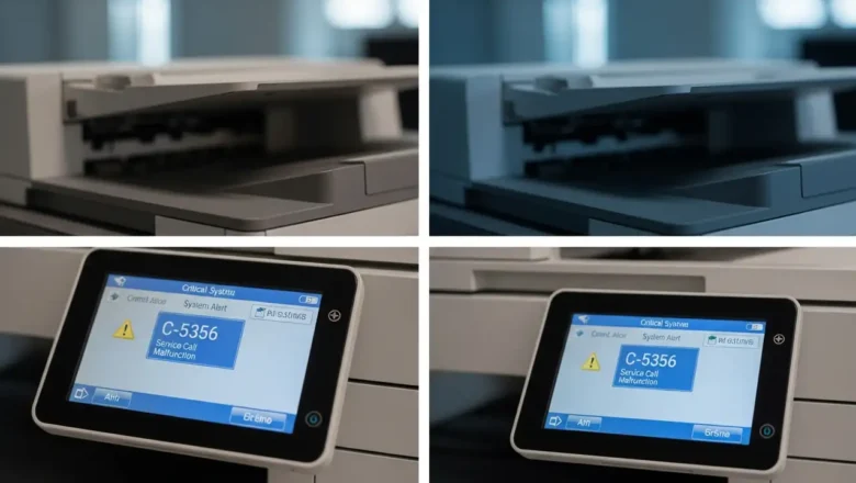 Fix Konica Minolta C5356 Error on Bizhub Printers