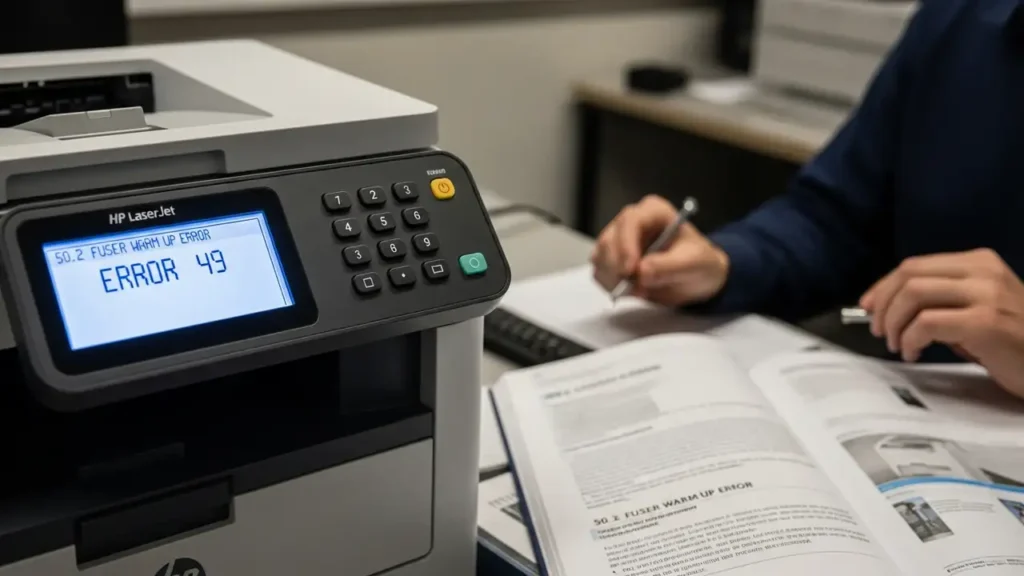 HP LaserJet 49 error fix: Resolve 49.x and 50.2 Fuser Errors