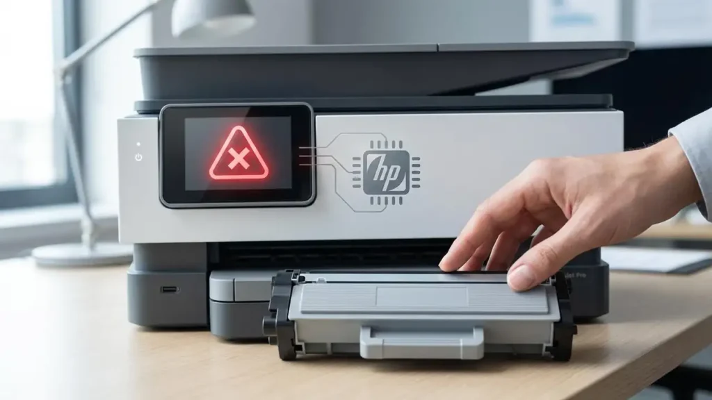 non hp chip detected: Fix Your HP Cartridge Errors Now