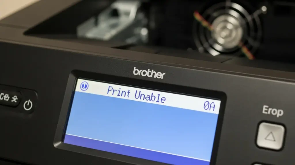 Brother print unable 0A or 0B: How to Fix & Troubleshoot